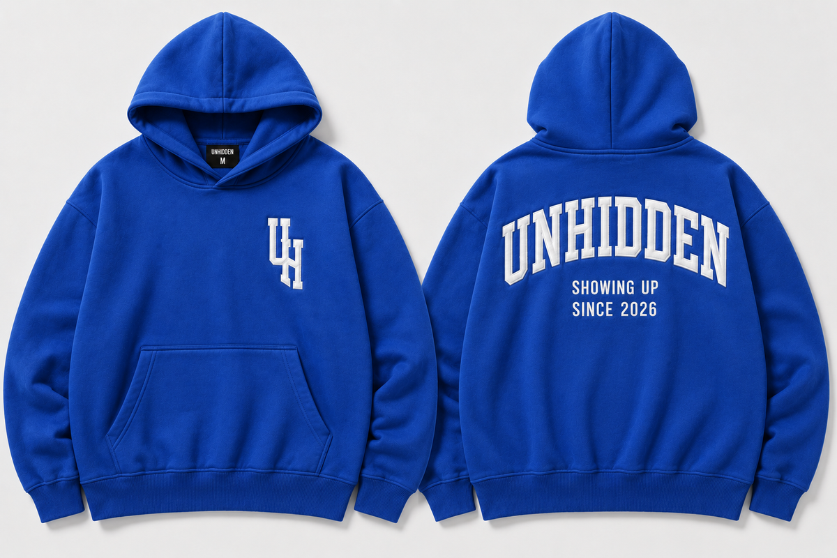 Heritage Hoodie | Blue / White