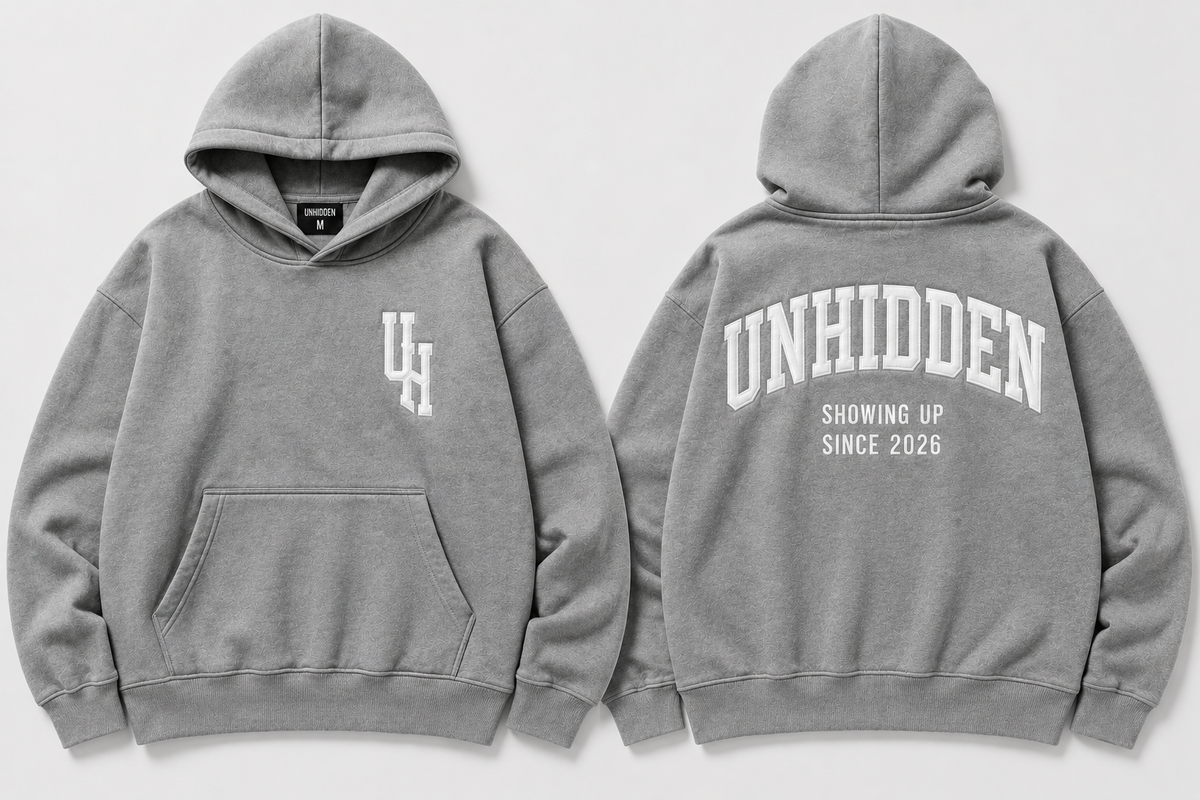 Heritage Hoodie | Grey / White