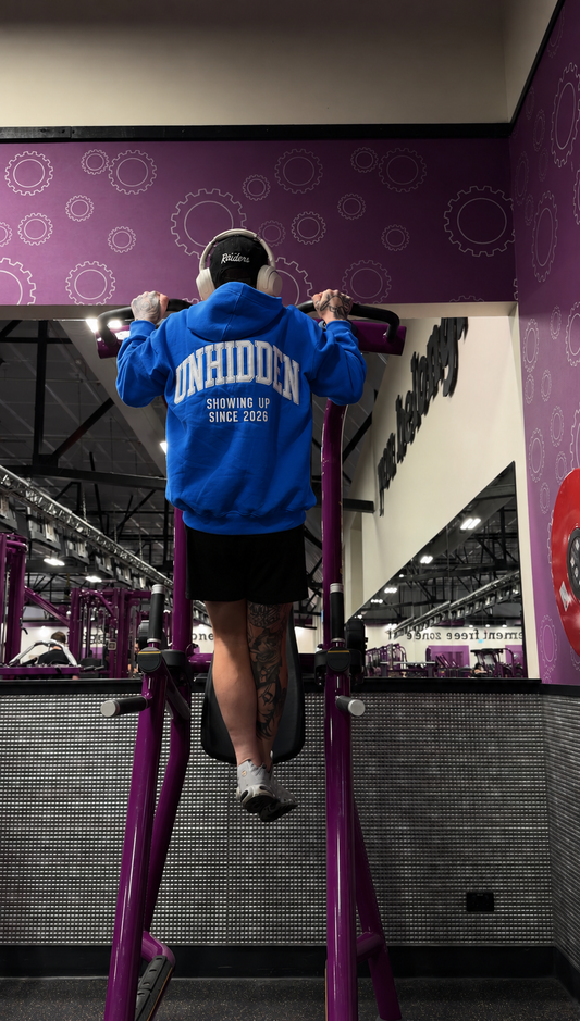 Heritage Hoodie | Blue / White